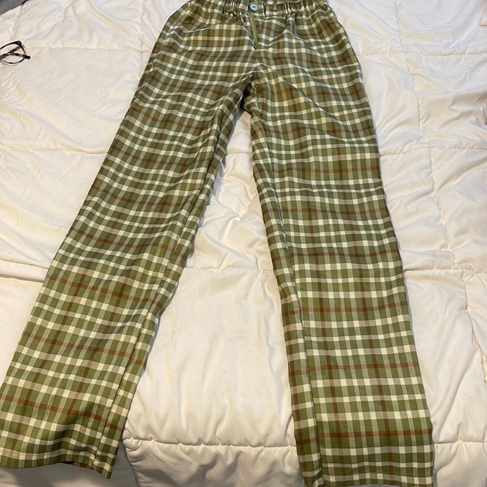 Plaid pants!